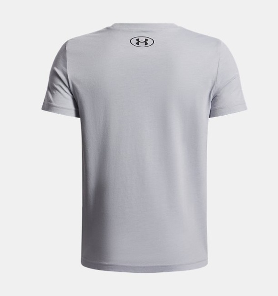 Gri Erkek Çocuk UA GL Foundation Kısa Kollu T-Shirt
