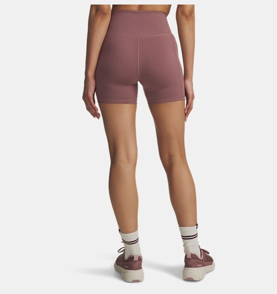 Kahverengi Kadın UA Project Rock Middie Kısa Tayt