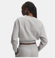 Kadın UA Rival Fleece Piped Crew Sweatshirt