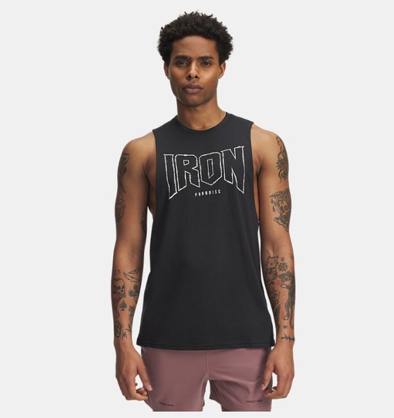 Siyah Erkek UA Project Rock Atlet