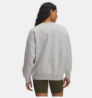 Kadın UA Rival Fleece Oversize Varsity Crew Sweatshirt