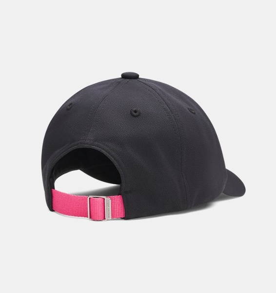 Siyah Çocuk UA Blitzing Ayarlanabilir Şapka