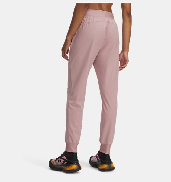 Pembe Kadın UA Rival High Rise Dokuma Pantolon