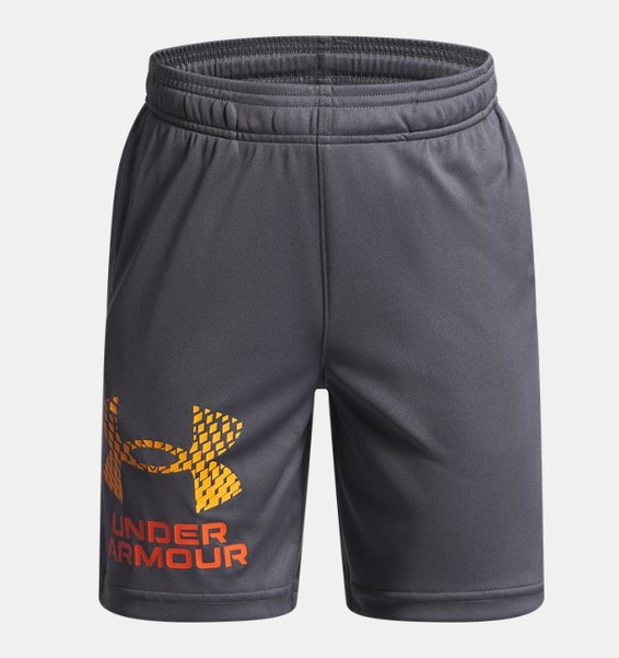 Gri Çocuk UA Tech Logo Şort