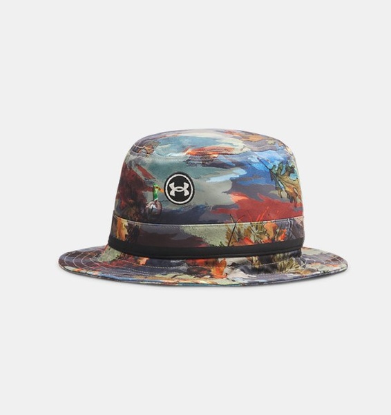 Kahverengi Unisex UA Driver Golf Bucket Şapka
