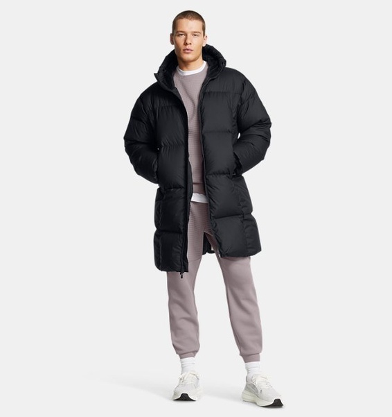 Siyah Erkek UA Limitless Down Puffer Mont