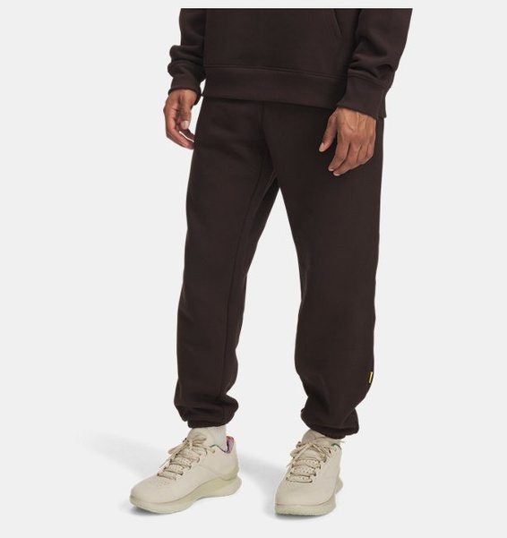 Kahverengi Erkek UA Curry Splash Eşofman Altı