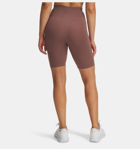 Kahverengi Kadın UA Motion Bike Kısa Tayt
