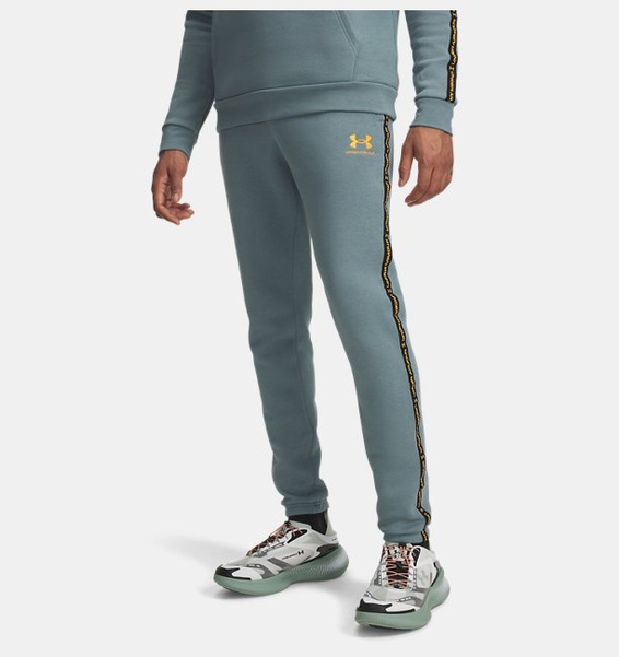 Mavi Erkek UA Icon Fleece Taping Eşofman Altı