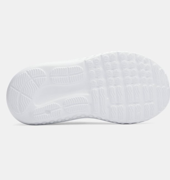 Beyaz Erkek Bebek UA Surge 4 AC Koşu Ayakkabısı