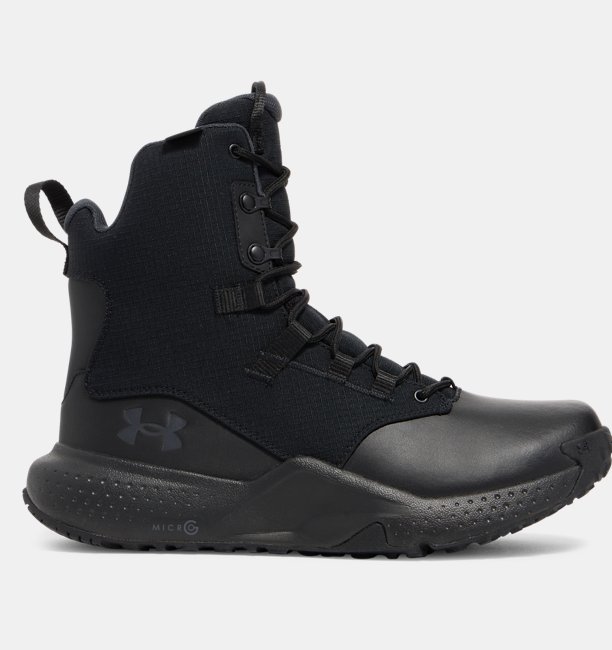 Erkek UA Micro G Stellar Zip Waterproof Outdoor Ayakkabısı Siyah