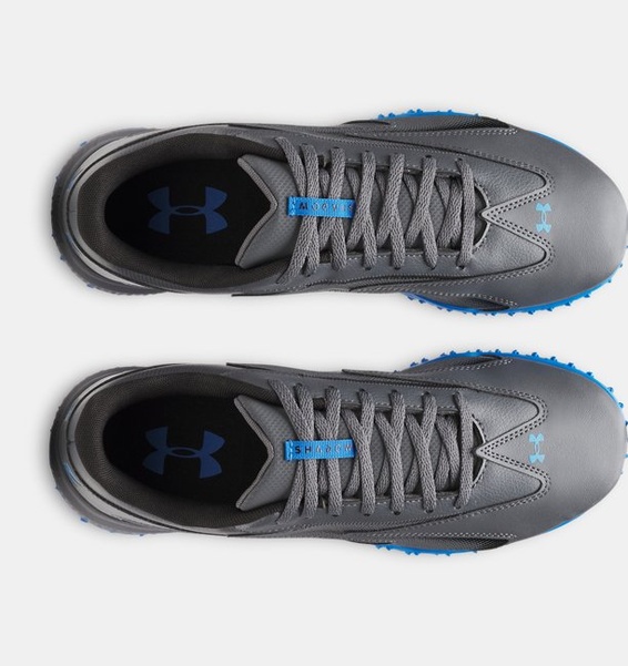 Gri Erkek UA U Shadow Turf 3 Futbol Ayakkabısı
