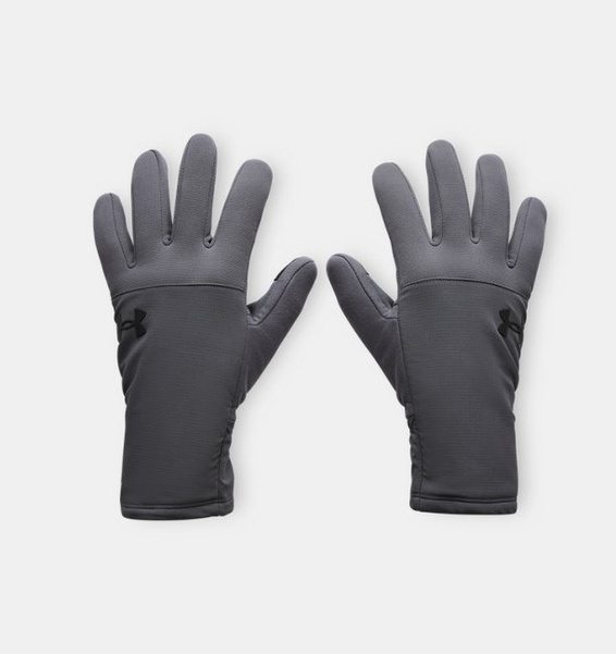 Gri Erkek UA Storm Fleece Eldiven