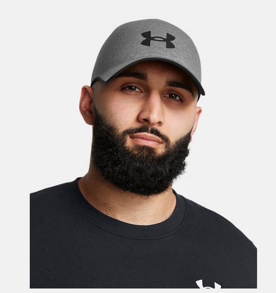Gri Unisex UA Stealthform Ayarlanabilir Şapka