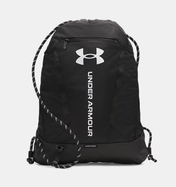 Unisex UA Hustle Sackpack Sırt Çantası Siyah