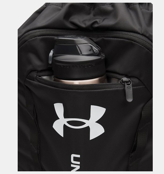 Siyah Unisex UA Hustle Sackpack Sırt Çantası