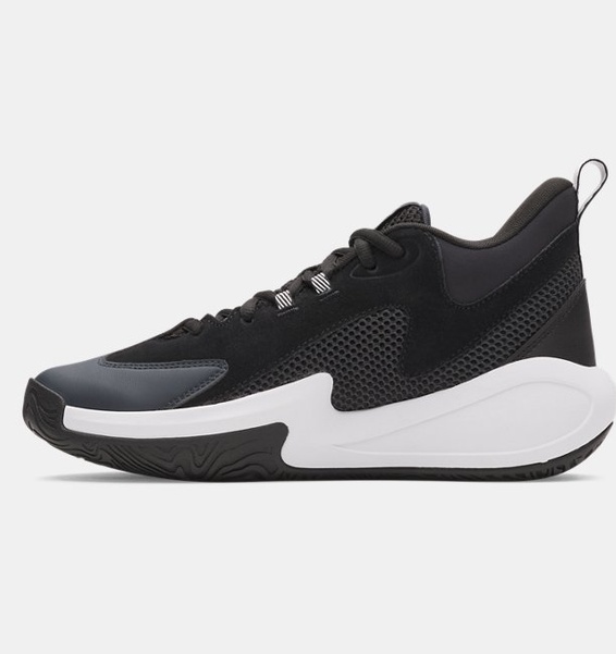 Siyah Erkek UA Curry 3Z 25 Suede Basketbol Ayakkabısı