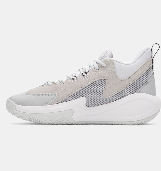 Gri Erkek UA Curry 3Z 25 Suede Basketbol Ayakkabısı