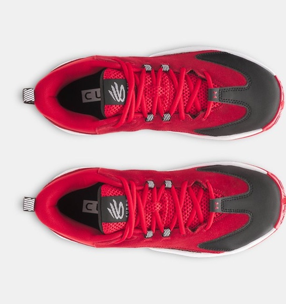 Kırmızı Erkek UA Curry 3Z 25 Suede Basketbol Ayakkabısı