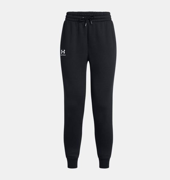 Siyah Kadın UA Icon Fleece Eşofman Altı