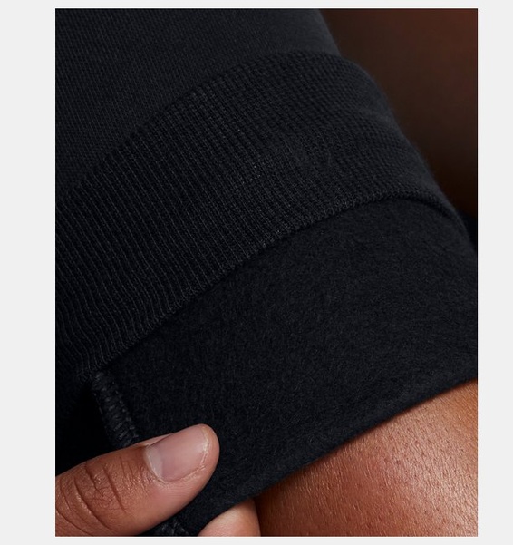 Siyah Kadın UA Icon Fleece Eşofman Altı