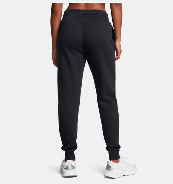 Siyah Kadın UA Icon Fleece Eşofman Altı