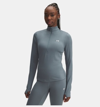 Kadın UA Motion 1/2 Fermuarlı Emea Uzun Kollu T-shirt