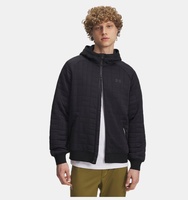 Erkek UA Unstoppable Fleece TXTR Fermuarlı Ceket