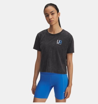 Kadın UA Run Graphic Kısa Kollu T-Shirt