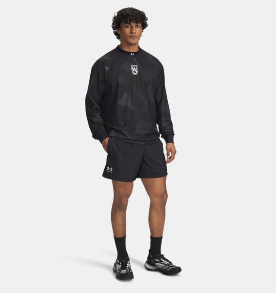 Siyah Erkek UA 96 Terrace Goalie Jersey Sweatshirt