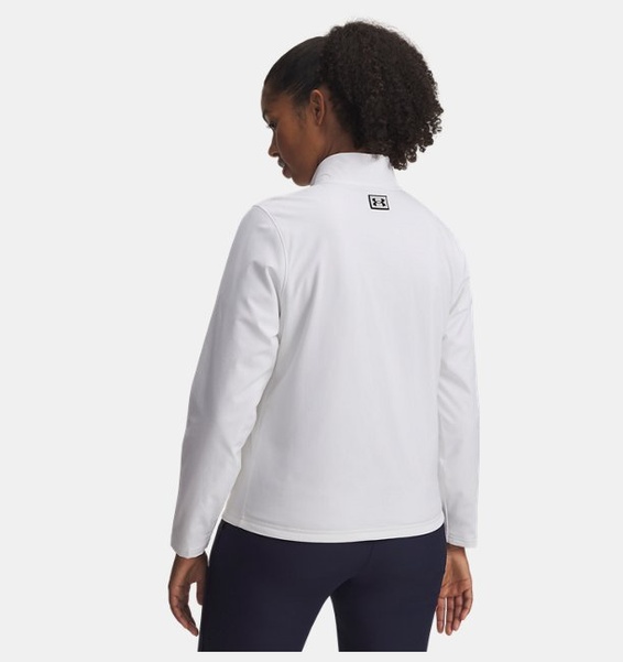 Beyaz Kadın UA Drive Pro Fermuarlı Ceket