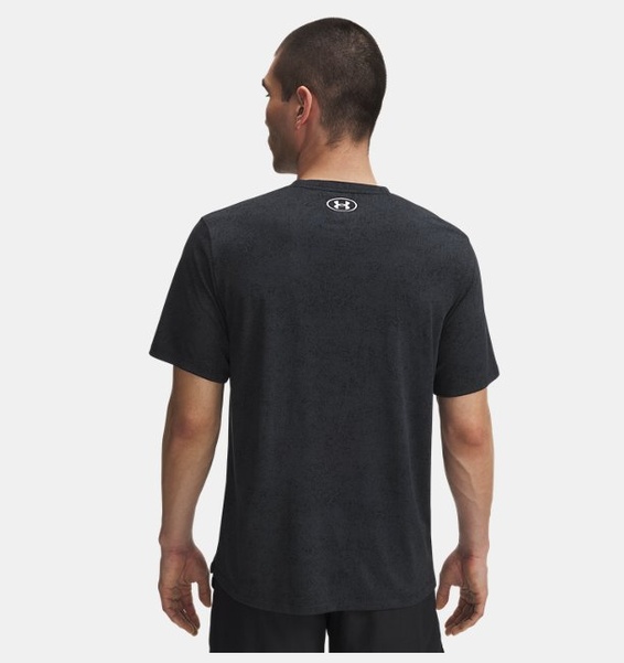 Siyah Erkek UA Tech Pixelate T-Shirt