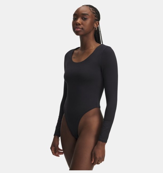Siyah Kadın UA Motion Bodysuit