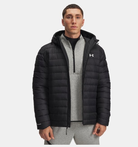 Siyah Erkek UA Sportswear Insulated Mont