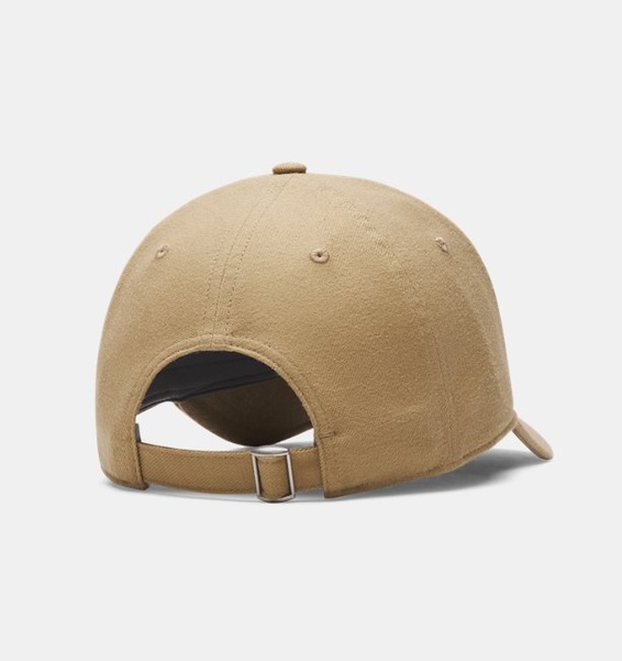 Kahverengi Erkek UA Blitzing Low Brushed Ayarlanabilir Şapka