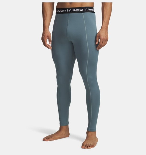 Mavi Erkek UA Cold Weather Grid Tayt