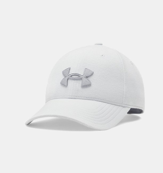 Gri Erkek UA Blitzing Low Brushed Ayarlanabilir Şapka