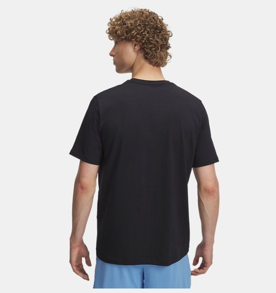 Siyah Erkek UA Curry Playable Tee T-Shirt