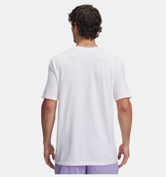 Beyaz Erkek UA Curry Playable Tee T-Shirt