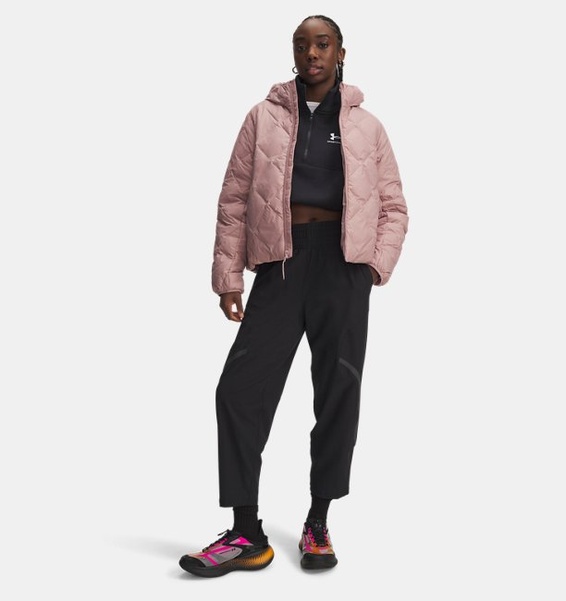 Pembe Kadın UA Legend Down Mont