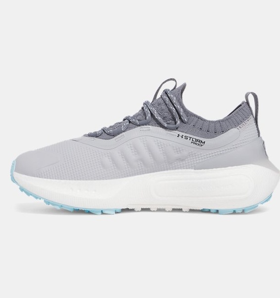 Gri Erkek UA Phantom Fore Golf Ayakkabısı