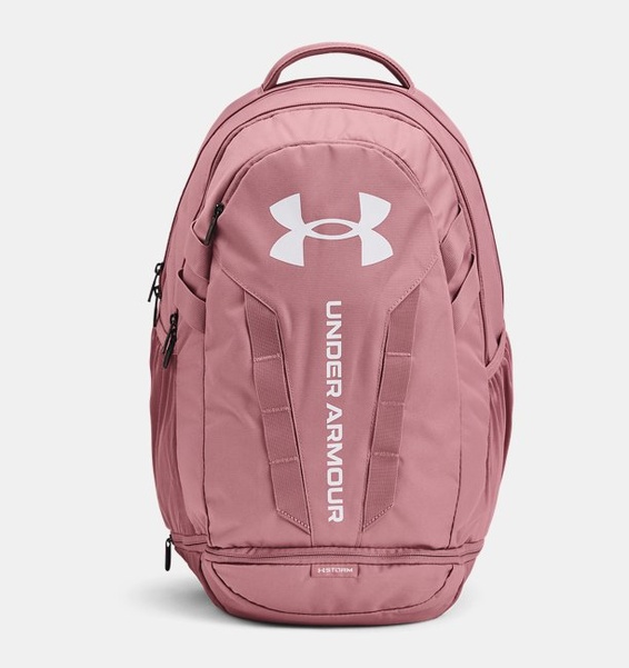 Pembe Unisex UA Hustle Sırt Çantası