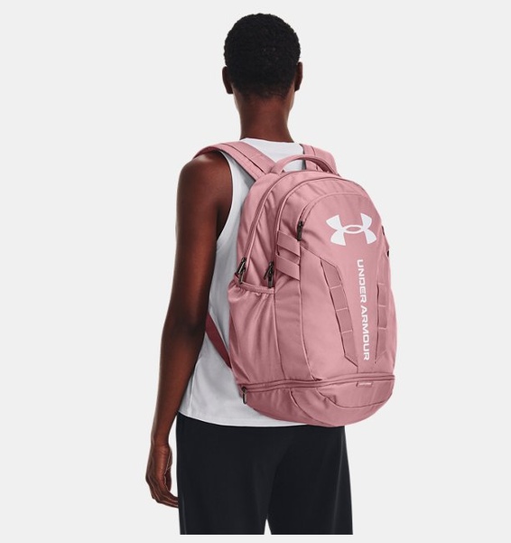 Pembe Unisex UA Hustle Sırt Çantası