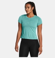 Kadın UA Launch Splatter Kısa Kollu T-shirt