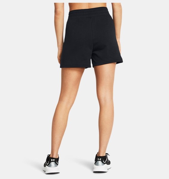 Siyah Kadın UA Rival Terry Şort