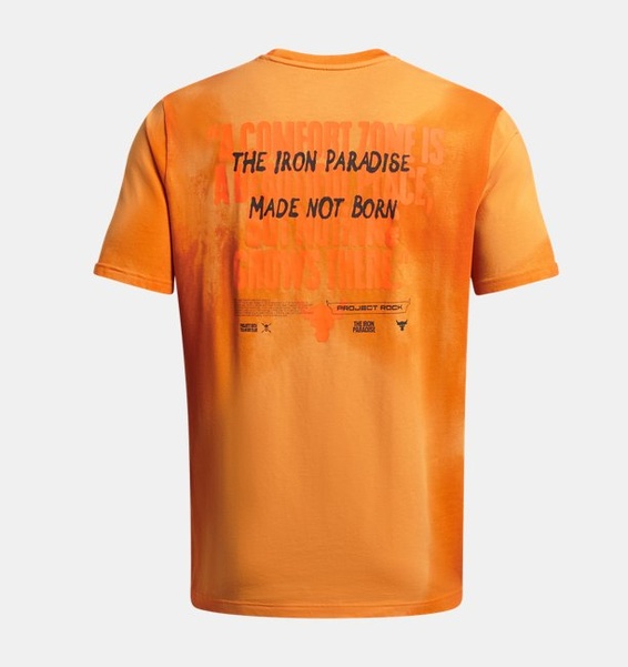 Turuncu UA Pjt Rck Sun Wsh Grphic SS