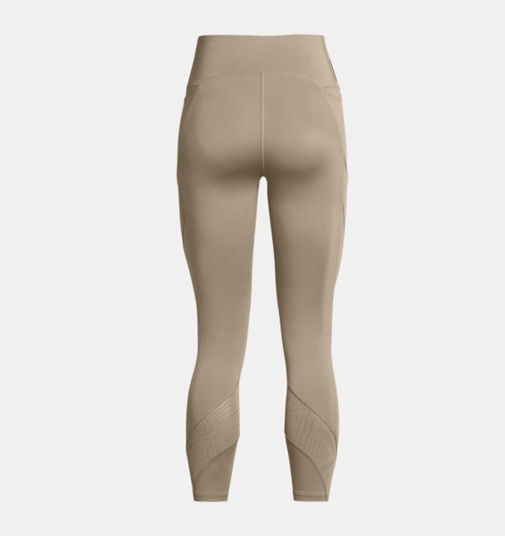 Kahverengi Kadın UA Vanish Elite Vent Bilekte Tayt