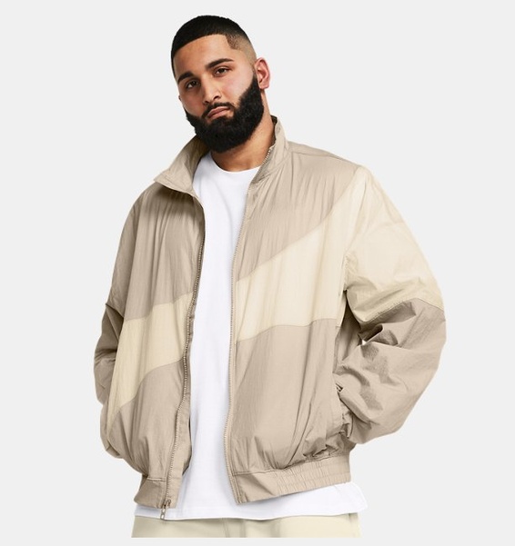 Kahverengi Erkek UA Legacy Crinkle Mont