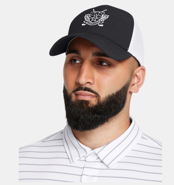 Erkek UA Iso-chill Driver Mesh Şapka Siyah