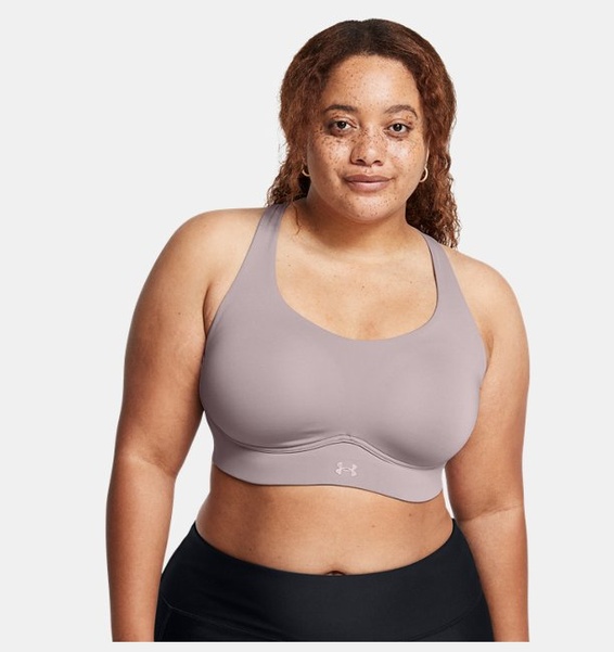 Gri Kadın UA Vanish Elite Mid Spor Sütyeni